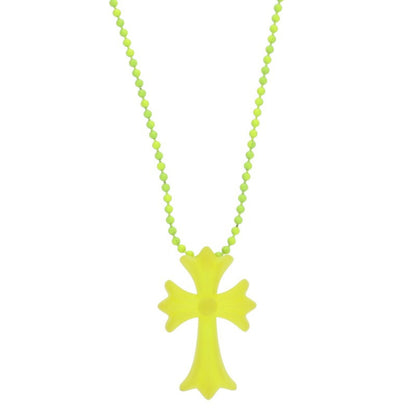 Chrome Hearts FNO Ltd Rubber CH Cross Yellow Size ONE SIZE