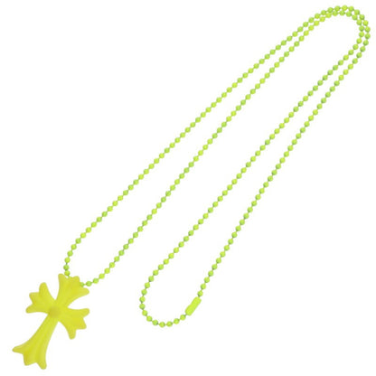 Chrome Hearts FNO Ltd Rubber CH Cross Yellow Size ONE SIZE