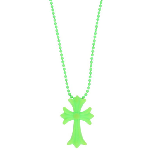 Chrome Hearts FNO Ltd Rubber CH Cross Green Size ONE SIZE