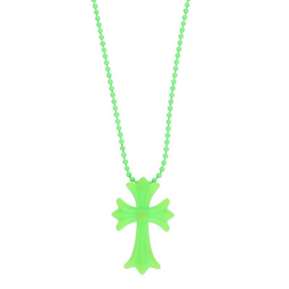 Chrome Hearts FNO Ltd Rubber CH Cross Green Size ONE SIZE