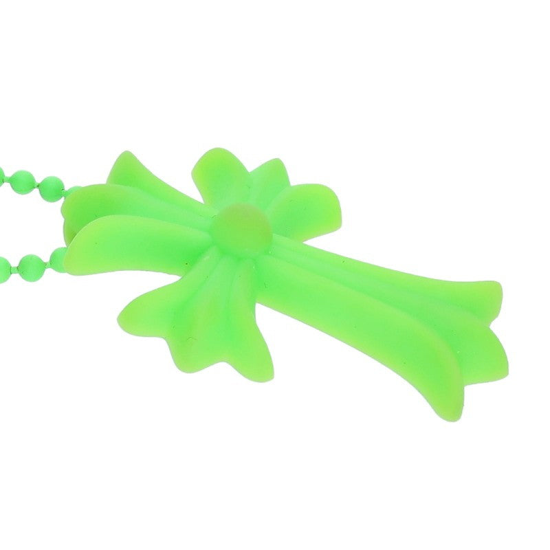 Chrome Hearts FNO Ltd Rubber CH Cross Green Size ONE SIZE