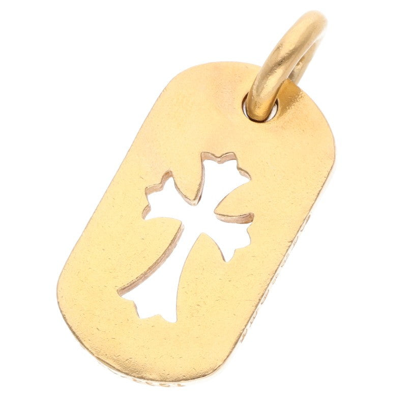 Chrome Hearts 22K Small Dog Tag Pave Diamond Size ONE SIZE