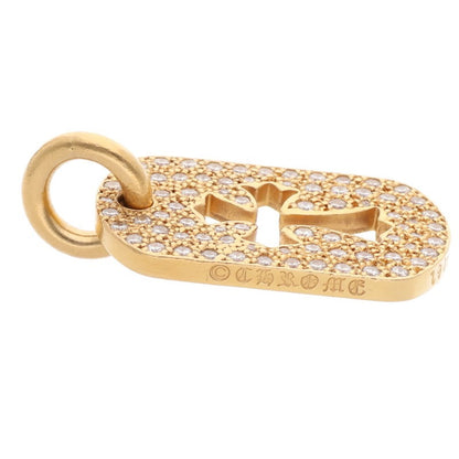 Chrome Hearts 22K Small Dog Tag Pave Diamond Size ONE SIZE