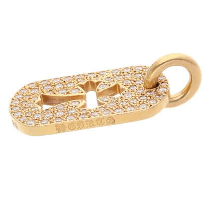 Chrome Hearts 22K Small Dog Tag Pave Diamond Size ONE SIZE