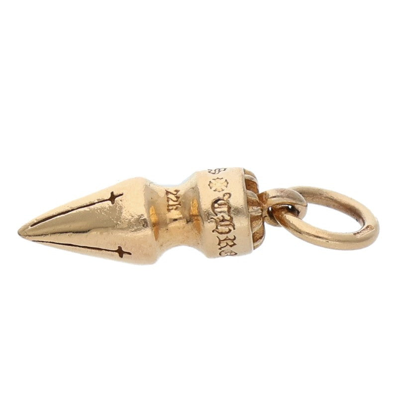 Chrome Hearts 22K Spike Charm Yellow Gold Size ONE SIZE