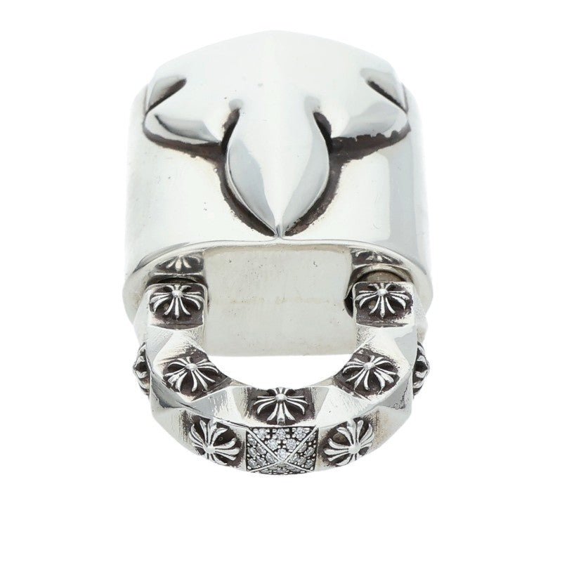 Chrome Hearts Padlock Fleur-Knee Pave Diamond Size ONE SIZE