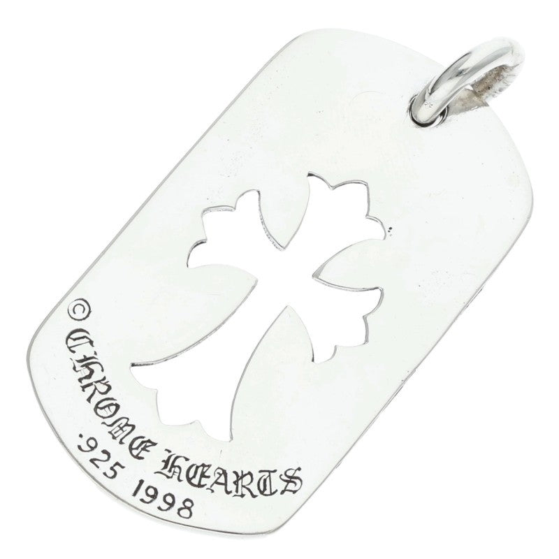 Chrome Hearts Large Cutout Cross Dog Tag Size ONE SIZE