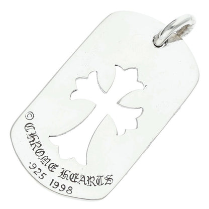 Chrome Hearts Large Cutout Cross Dog Tag Size ONE SIZE