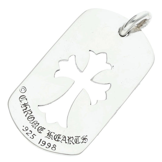Chrome Hearts Large Cutout Cross Dog Tag Size ONE SIZE
