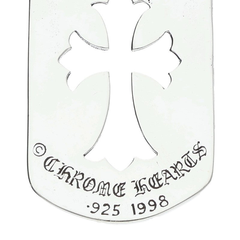 Chrome Hearts Large Cutout Cross Dog Tag Size ONE SIZE