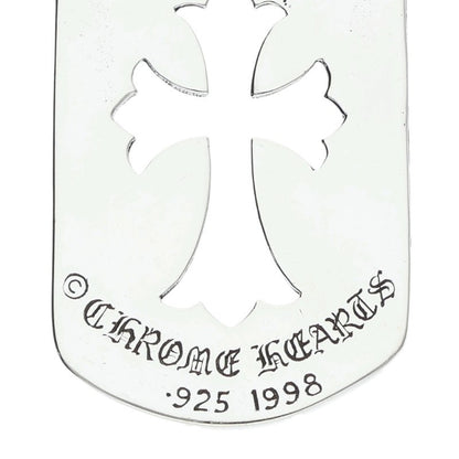 Chrome Hearts Large Cutout Cross Dog Tag Size ONE SIZE
