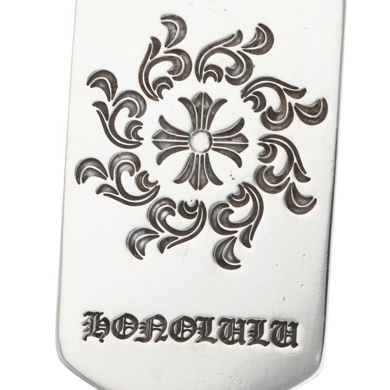 Chrome Hearts Honolulu Ltd. Large Dog Tag Size ONE SIZE