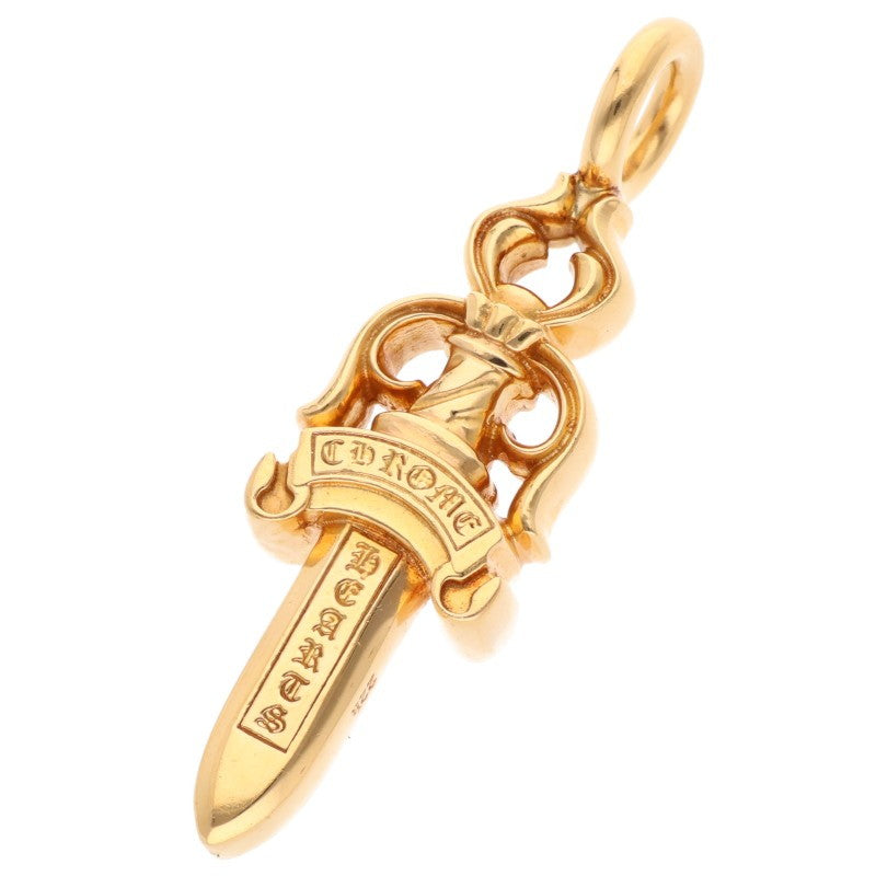 Chrome Hearts 22K Double Dagger Pendant Yellow Size ONE SIZE