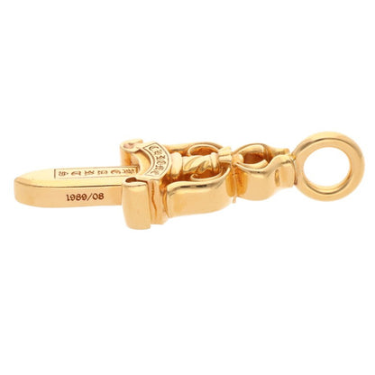 Chrome Hearts 22K Double Dagger Pendant Yellow Size ONE SIZE