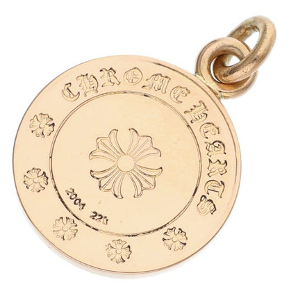 Chrome Hearts 22K Angel Medal Pave Charm YG Size ONE SIZE