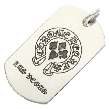Chrome Hearts Las Vegas Ltd. Large Dog Tag Size ONE Silver