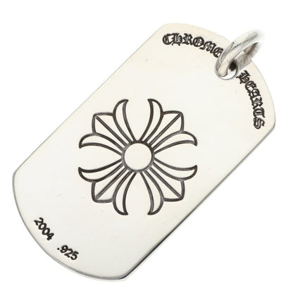Chrome Hearts Las Vegas Ltd. Large Dog Tag Size ONE Silver
