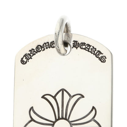 Chrome Hearts Las Vegas Ltd. Large Dog Tag Size ONE Silver