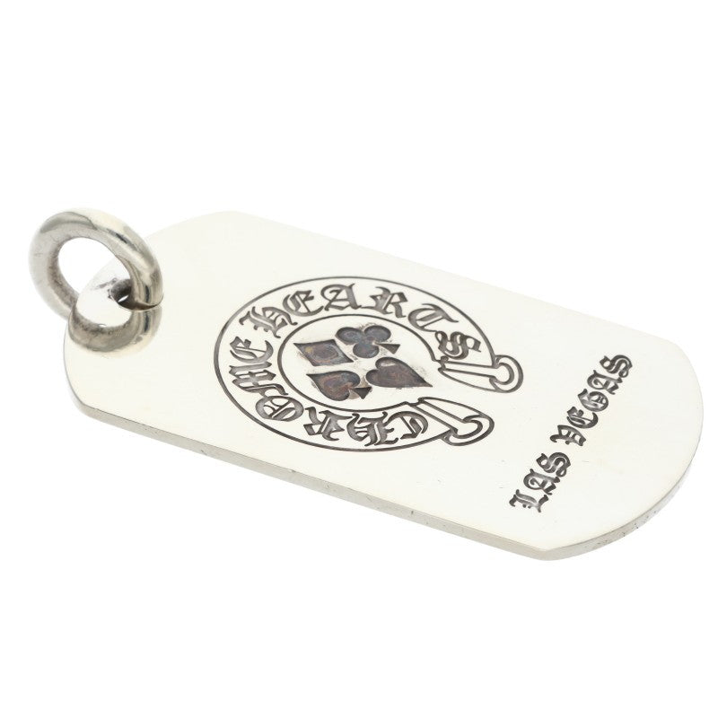Chrome Hearts Las Vegas Ltd. Large Dog Tag Size ONE Silver