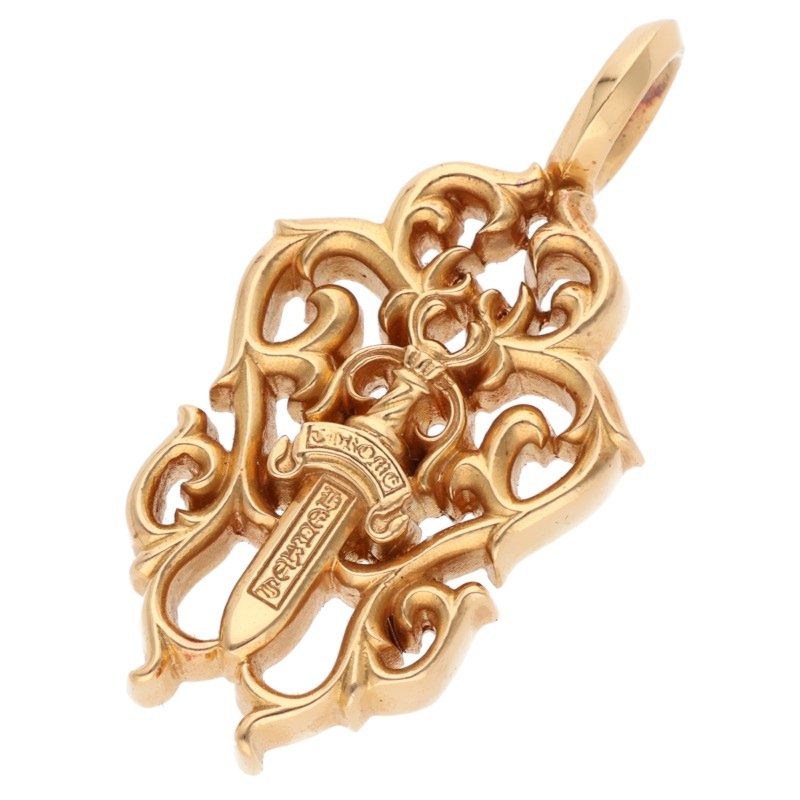 Chrome Hearts 22K Vine Dagger Yellow Gold Size ONE SIZE