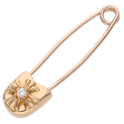 Chrome Hearts 22K Safety Pin S 1DIA Yellow Size ONE SIZE