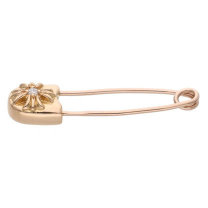 Chrome Hearts 22K Safety Pin S 1DIA Yellow Size ONE SIZE