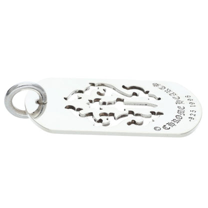Chrome Hearts 925 Silver Dagger Cutout Dog Tag Size ONE SIZE