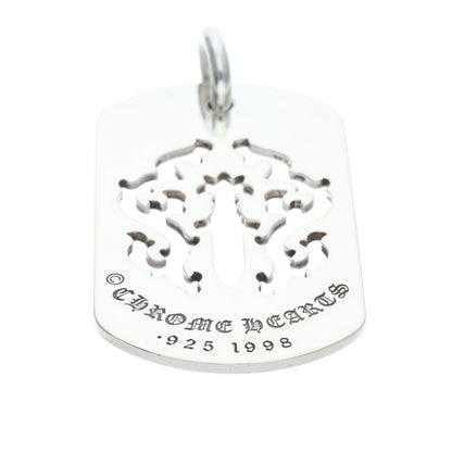 Chrome Hearts 925 Silver Dagger Cutout Dog Tag Size ONE SIZE
