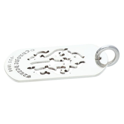 Chrome Hearts 925 Silver Dagger Cutout Dog Tag Size ONE SIZE