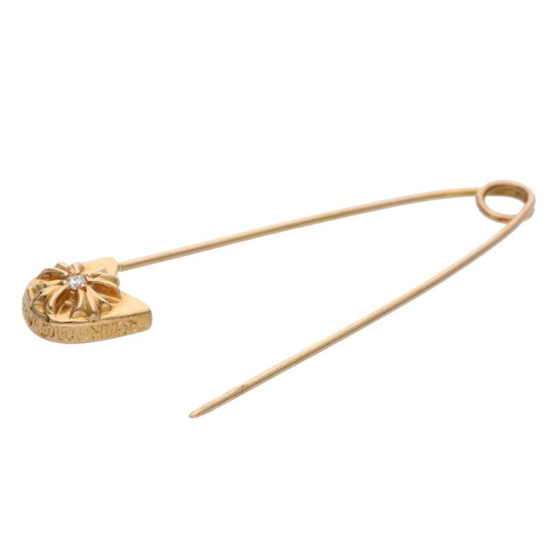 Chrome Hearts 22K Safety Pin L 1DIA Yellow Size ONE SIZE