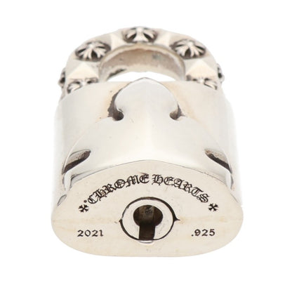 Chrome Hearts 925 Silver Padlock Fleur-Knee Size ONE SIZE