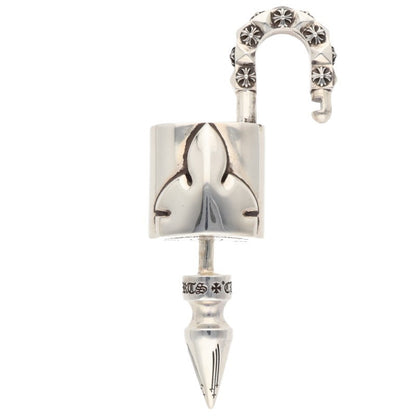 Chrome Hearts 925 Silver Padlock Fleur-Knee Size ONE SIZE
