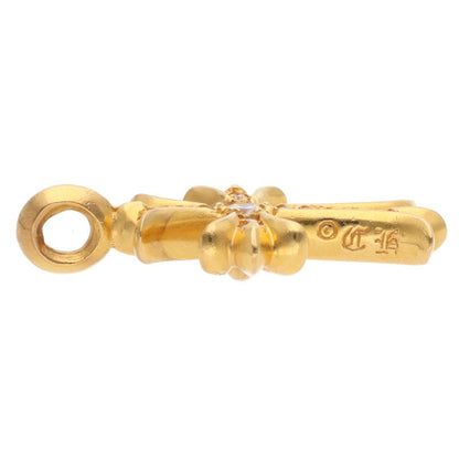 Chrome Hearts 22K Tiny Fat Cross Pave Diamond Size ONE SIZE