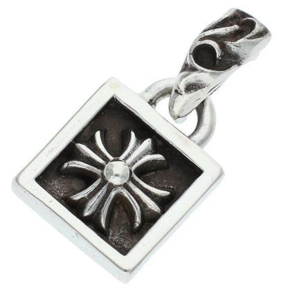 Chrome Hearts Framed CH Plus Charm Silver Size ONE SIZE