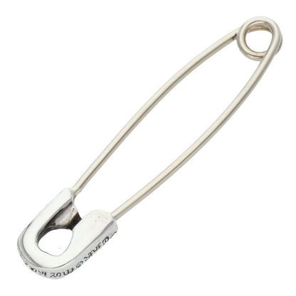 Chrome Hearts Safety Pin Pave Diamond Silver Size ONE SIZE