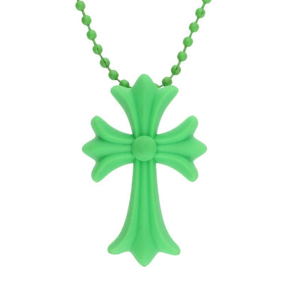 Chrome Hearts Small Rubber Green (Silver 7.55g)