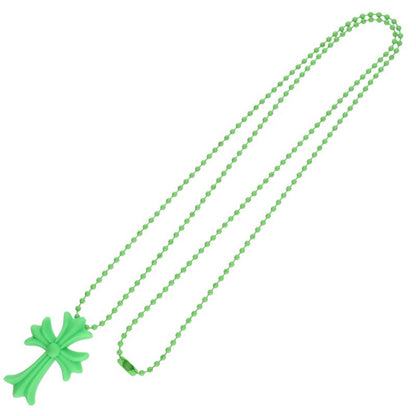Chrome Hearts Small Rubber Green (Silver 7.55g)