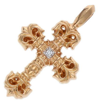 Chrome Hearts 22K Tiny Filigree Pave Diamond Size ONE SIZE