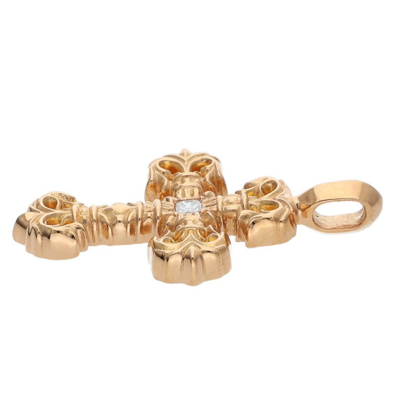 Chrome Hearts 22K Tiny Filigree Pave Diamond Size ONE SIZE