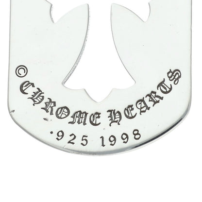Chrome Hearts Large Dog Tag Cutout Cross Size ONE SIZE