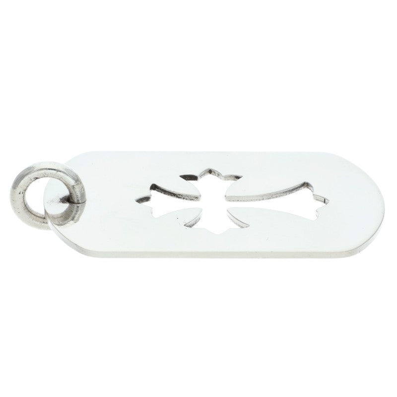 Chrome Hearts Large Dog Tag Cutout Cross Size ONE SIZE