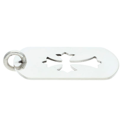 Chrome Hearts Large Dog Tag Cutout Cross Size ONE SIZE