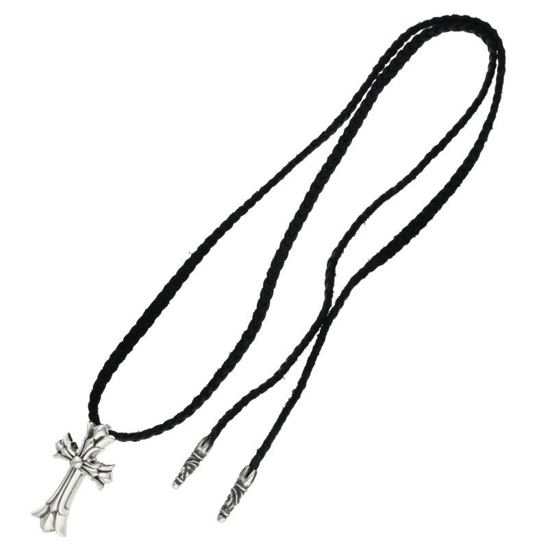 Chrome Hearts Small Double CH Cross Leather Size ONE SIZE