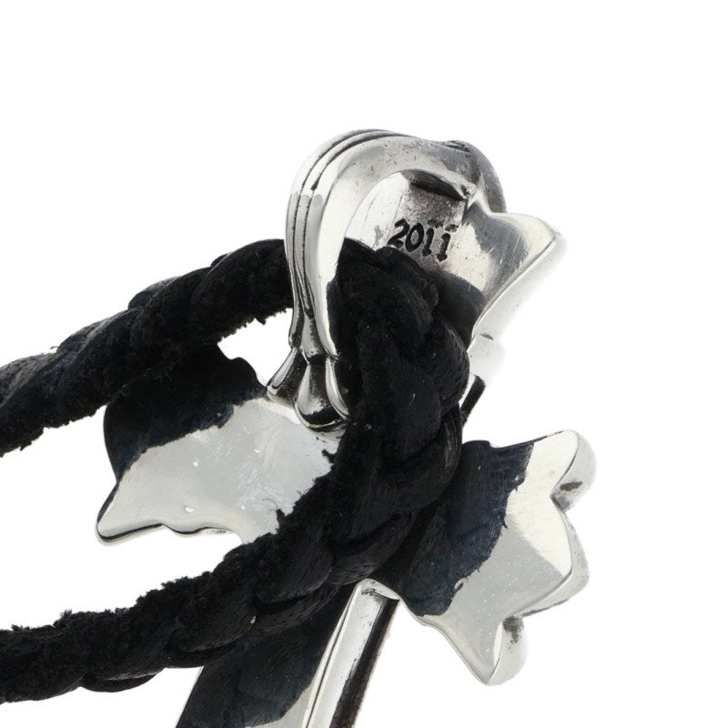 Chrome Hearts Small Double CH Cross Leather Size ONE SIZE