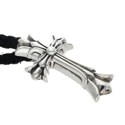 Chrome Hearts Small Double CH Cross Leather Size ONE SIZE