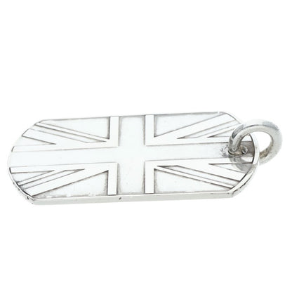 Chrome Hearts Large Dog Tag Pendant 925 Silver Size ONE SIZE