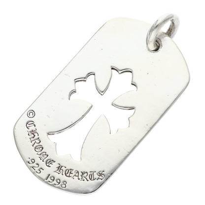 Chrome Hearts Cut Out Cross Large Dog Tag Size ONE SIZE