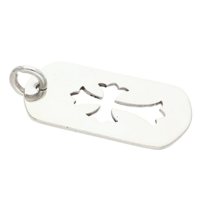 Chrome Hearts Cut Out Cross Large Dog Tag Size ONE SIZE
