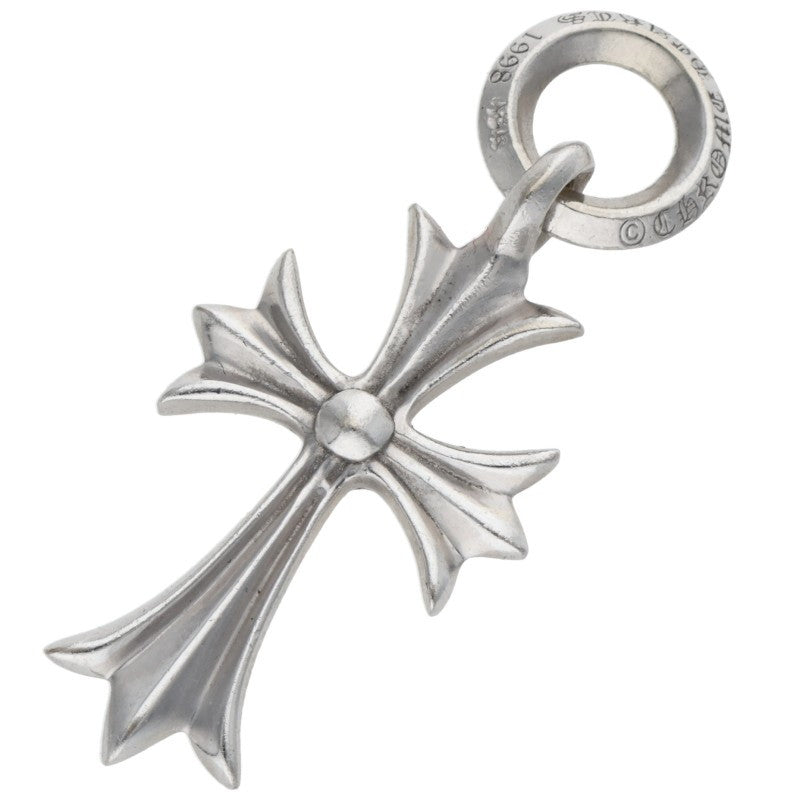 Chrome Hearts 18K Tiny CH Cross 1-Diamond WG Size ONE SIZE