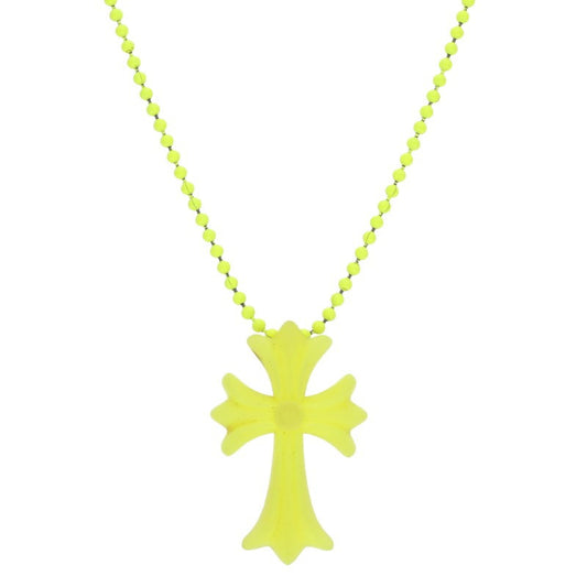 Chrome Hearts Small Rubber Yellow (Silver 10.07g)